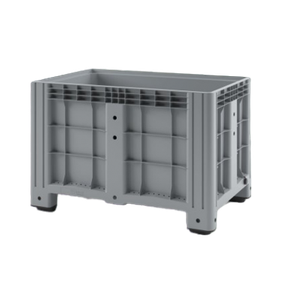 Пластиковый контейнер IBOX 1200х800 сплошной на ножках с краном